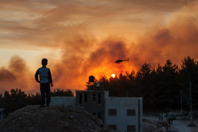 عبور بحر النار